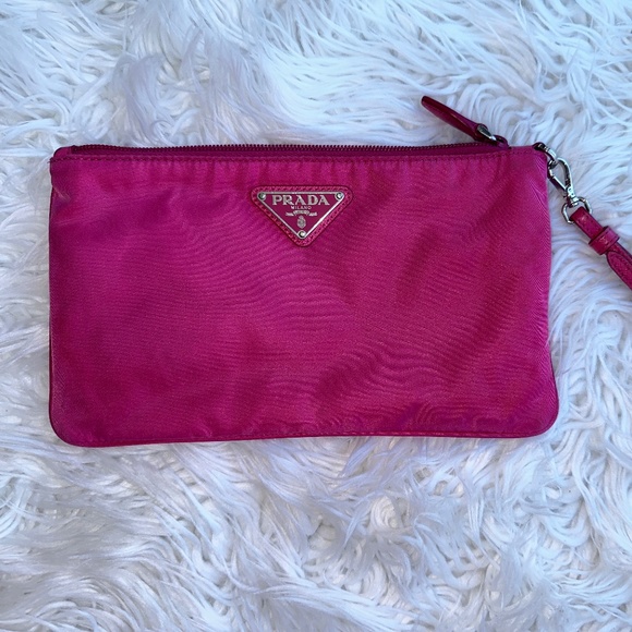 Prada Nylon Wristlet Pouch - Picture 1 of 5